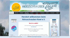 Desktop Screenshot of akkuschrauber-howi.de